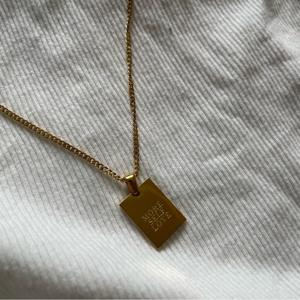 ‘More Self Love’ Pendant Necklace